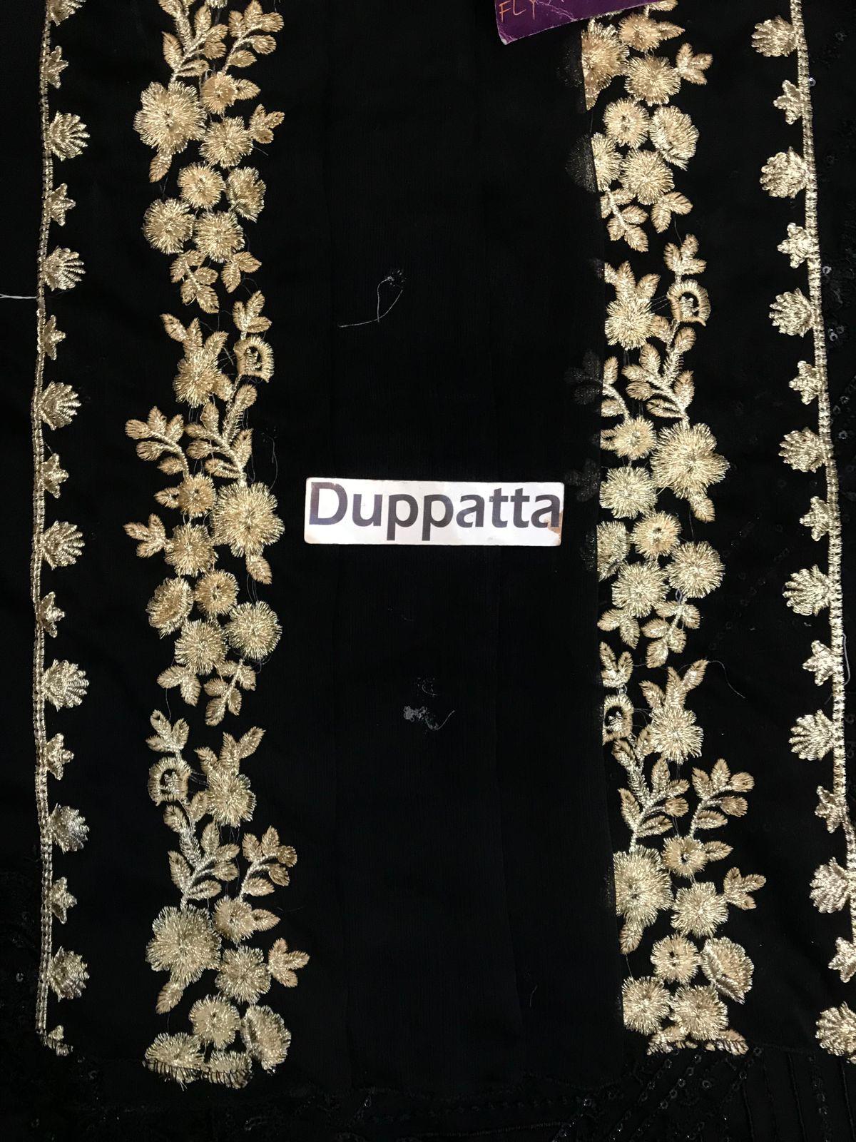 Presenting Azure Chiffon Embroidered Unstitched Collection