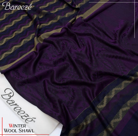 Breeze winter wool shawl