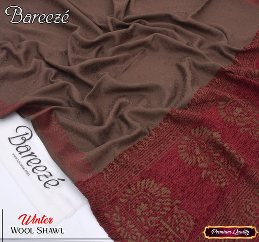Breeze winter wool shawl