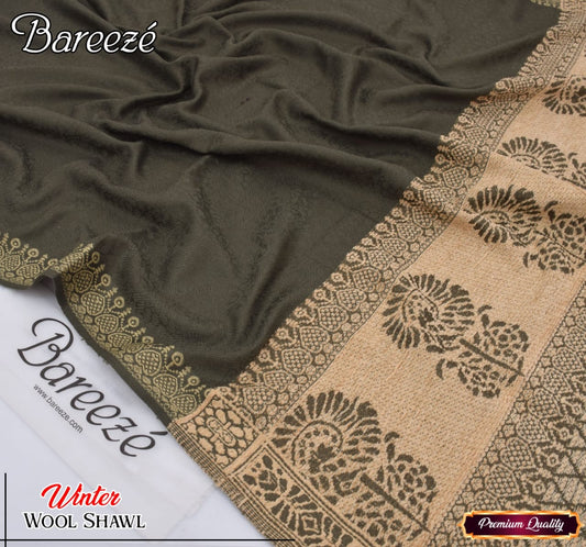 Breeze winter wool shawl