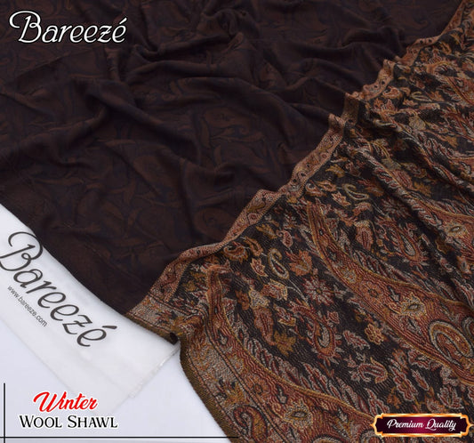 Breeze winter wool shawl