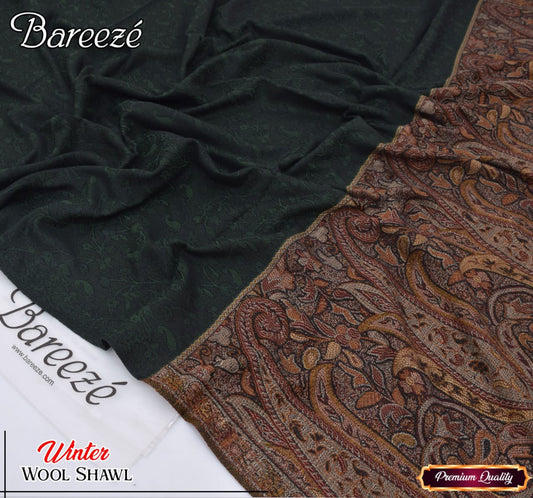 Breeze winter wool shawl