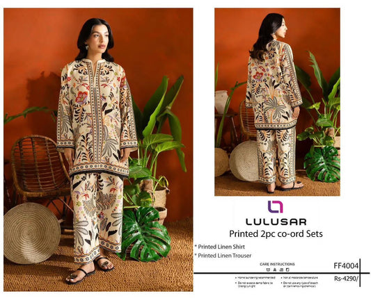 LULUSAR Hit Code Design Co-ord sets